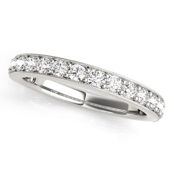 Prong In Channel Wedding Bands