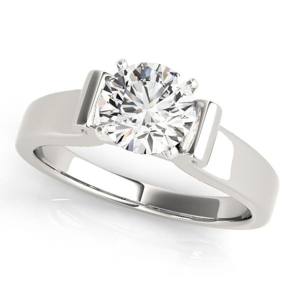 Cathedral Solitaire Engagement Ring