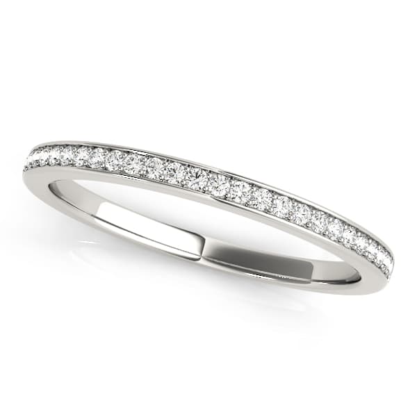 STRAIGHT WEDDING BAND CHANNEL SET