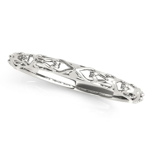 Vintage Inspired Wedding Band
