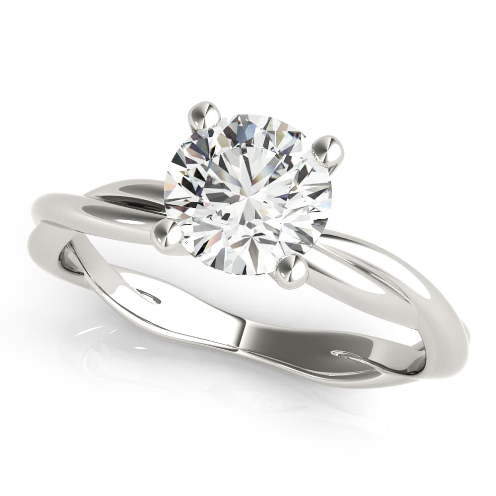 Twisted Shank Engagement Rings