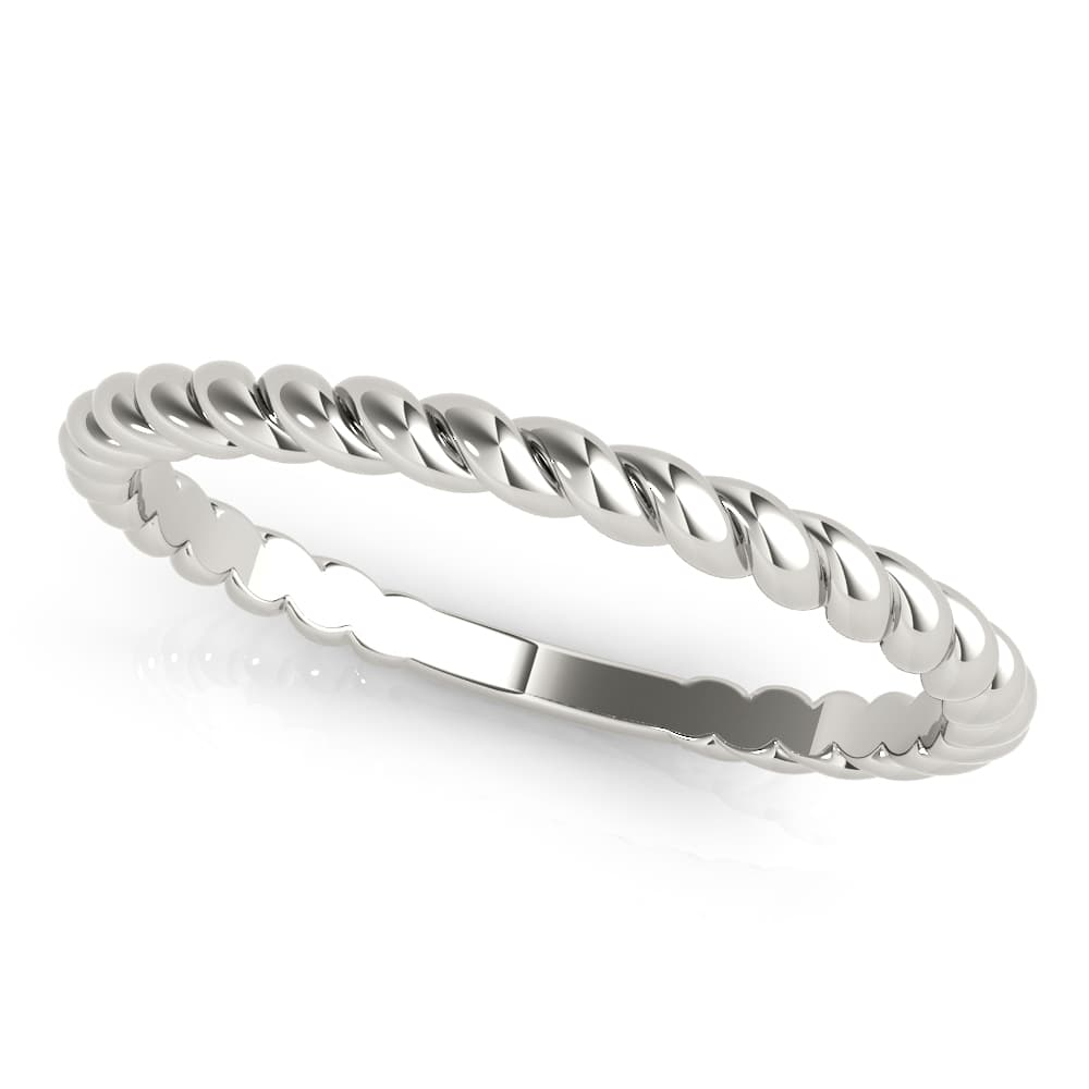 Twisting Wedding Band