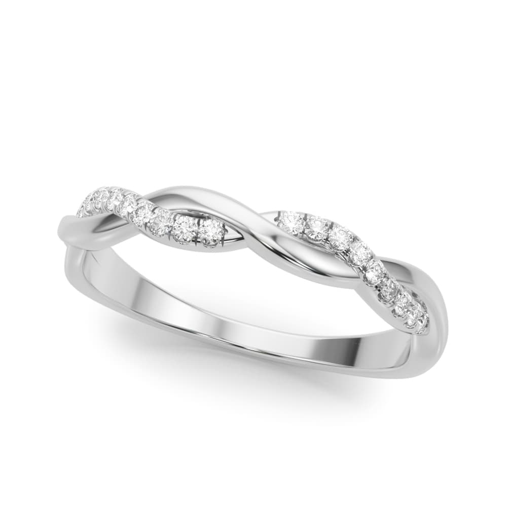 Twisting Wedding Band