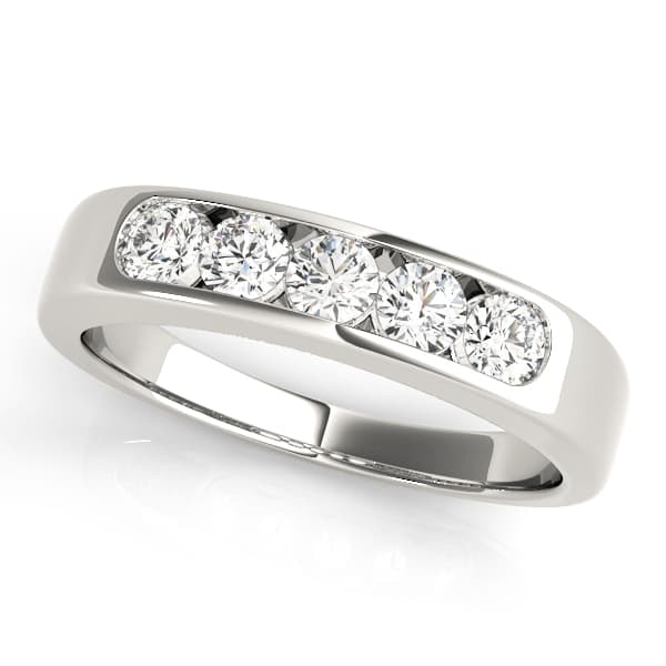 Channel Set Wedding Bands
