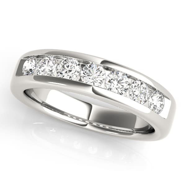 Channel Set Wedding Ring