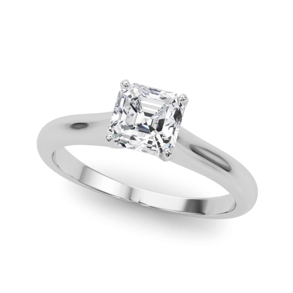 Cathedral Solitaire Engagement Ring