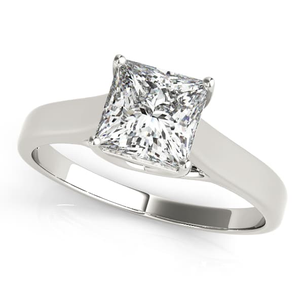 Solitaire Trellis Engagement Rings