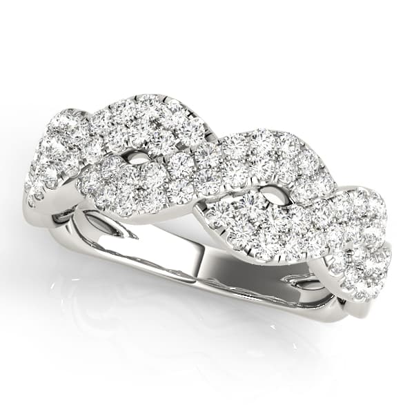 Multirow Twisted Wedding Bands