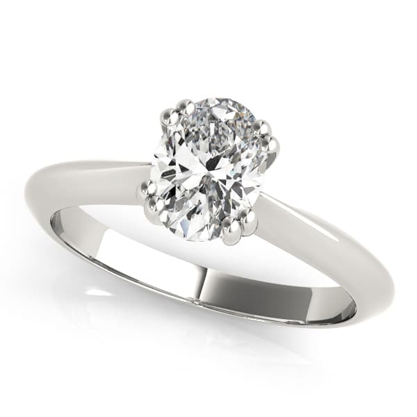 DOUBLE PRONG OV ENGAGEMENT RING