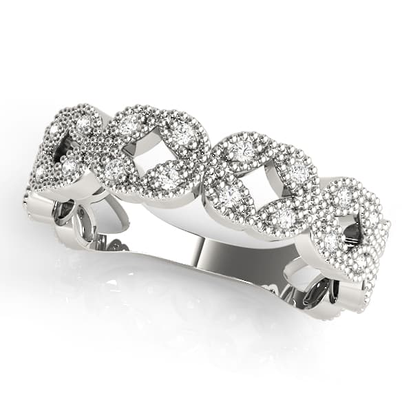 Vintage Milgrain Stackable Ring