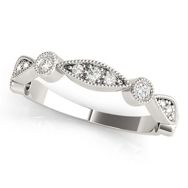 Stackable Milgrain Band