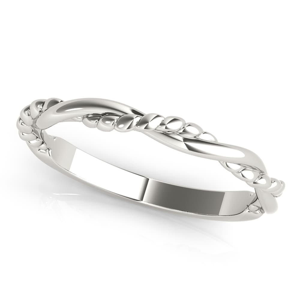 Twisted Filigree Gold Band