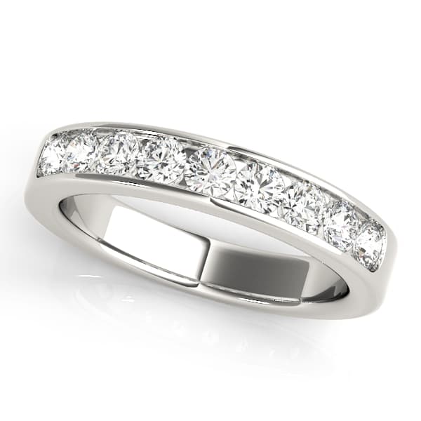 Channel Set Wedding Bands