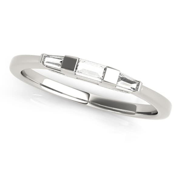 Baguette Wedding Band