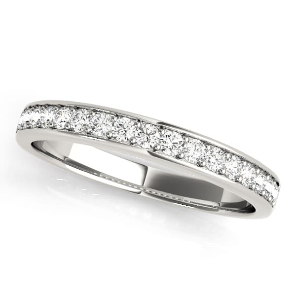Channel Set Wedding Rings