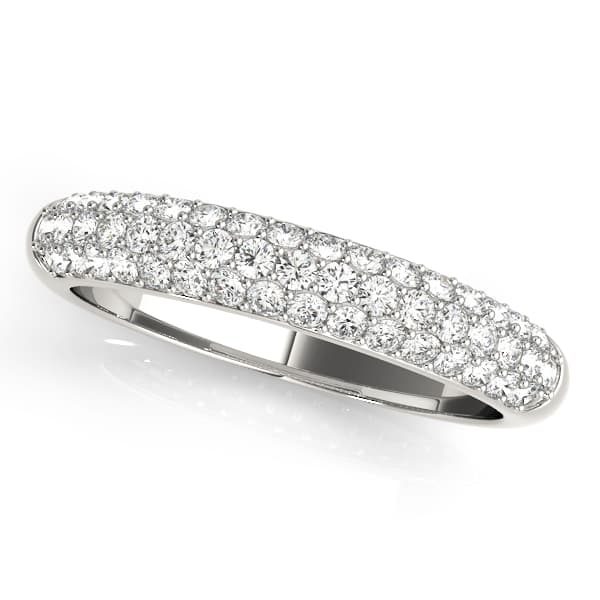 Pavé Set Wedding Band