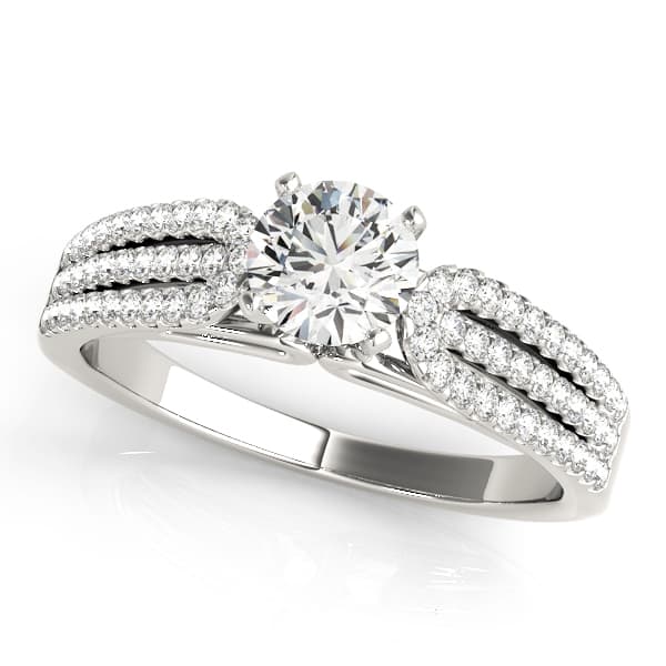 Multirow Engagement Rings