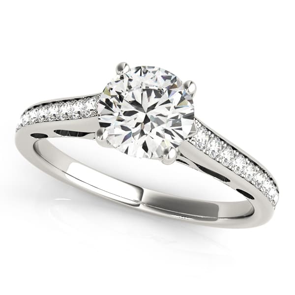 ENGAGEMENT RINGS SINGLE ROW PRONG