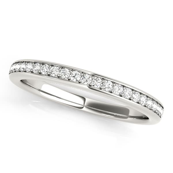 Channel Set Wedding Bands