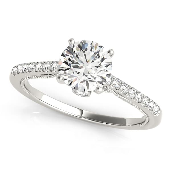 Single Row New Bridal Engagement Rings
