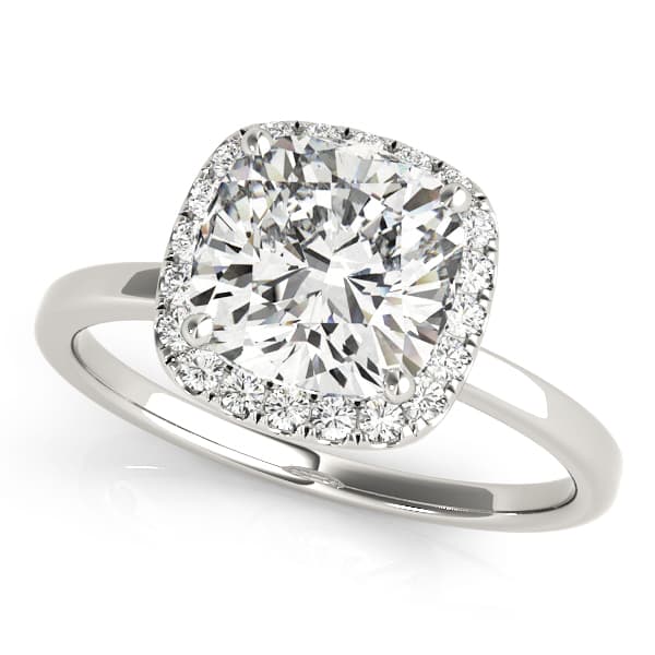 ENGAGEMENT RINGS HALO SQUARE & CUS