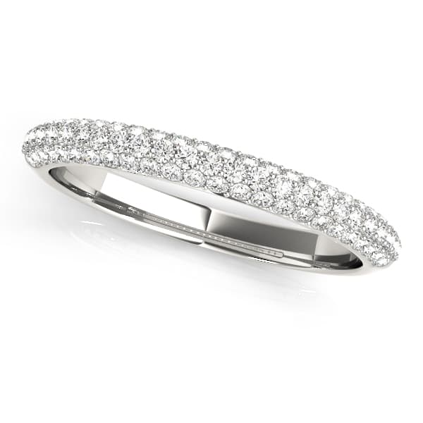 Pavé Set Wedding Band