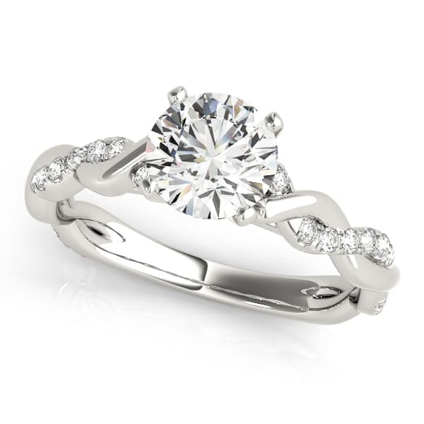 Braided Engagement Ring