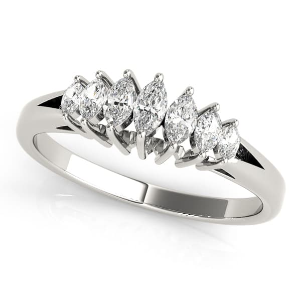 Fancy Shape Marquise Wedding Bands