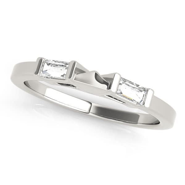 Baguette Wedding Band