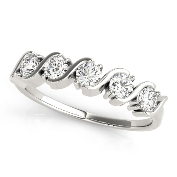 S-Shape Wedding Band