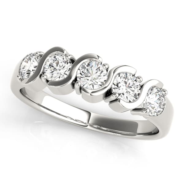 S-Shape Wedding Band