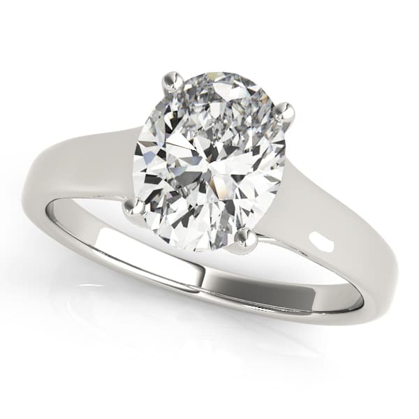 Solitaire Trellis Engagement Rings