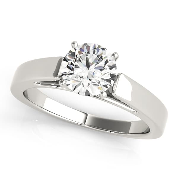 Cathedral Solitaire Engagement Ring