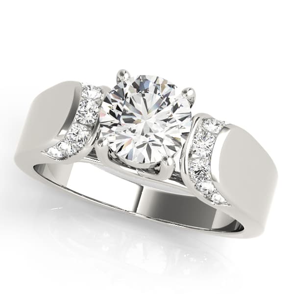 Solitaire Trellis Engagement Ring