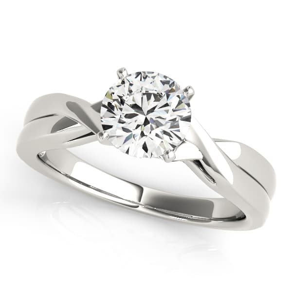 Solitaire Twisted Engagement Ring