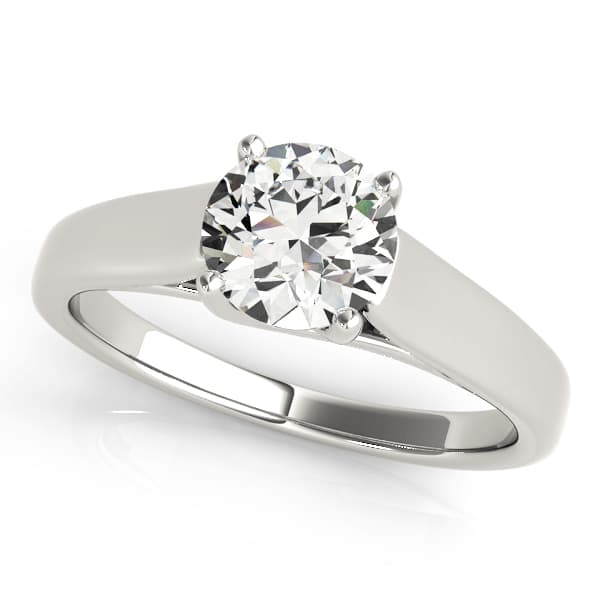 Solitaire Trellis Engagement Ring