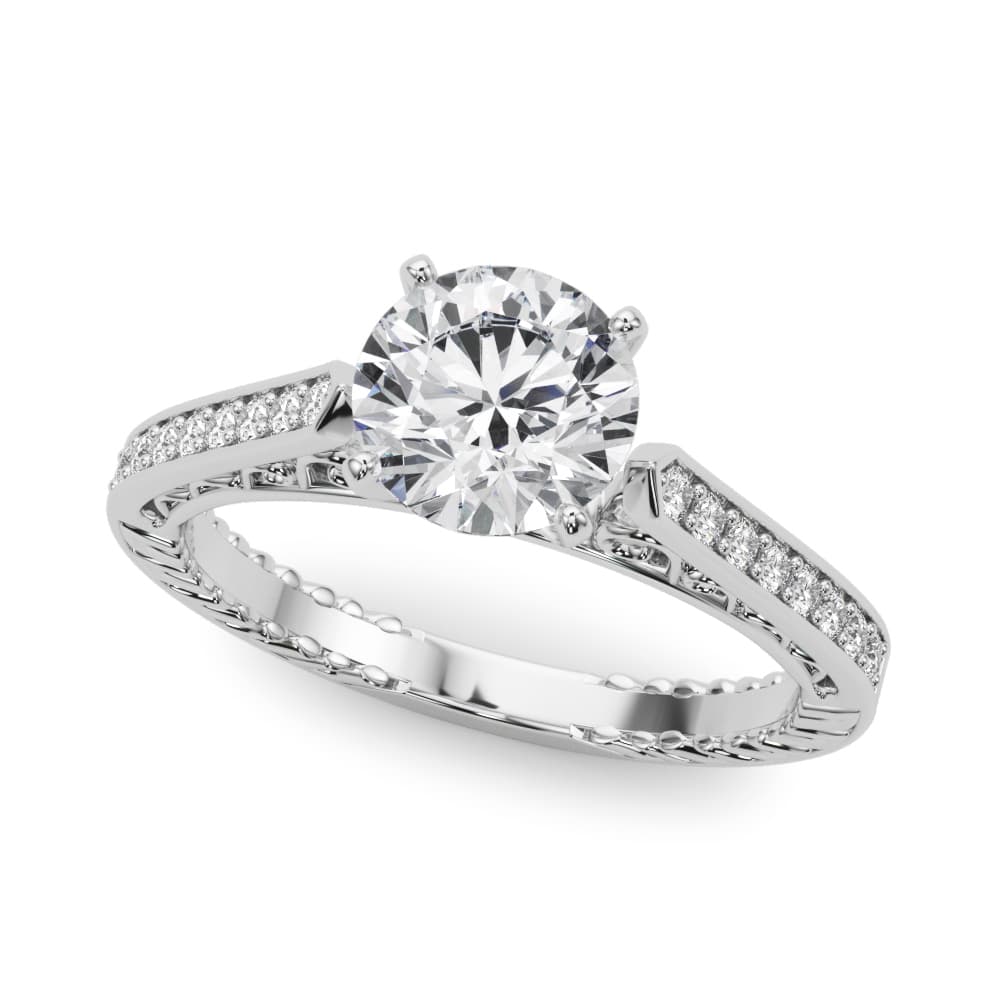Vintage Inspired Engagement Ring