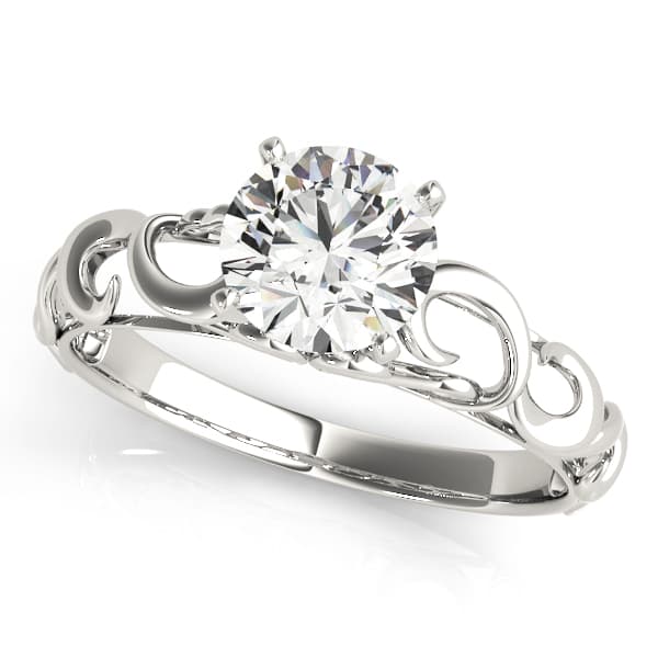 Filigree Engagement Ring