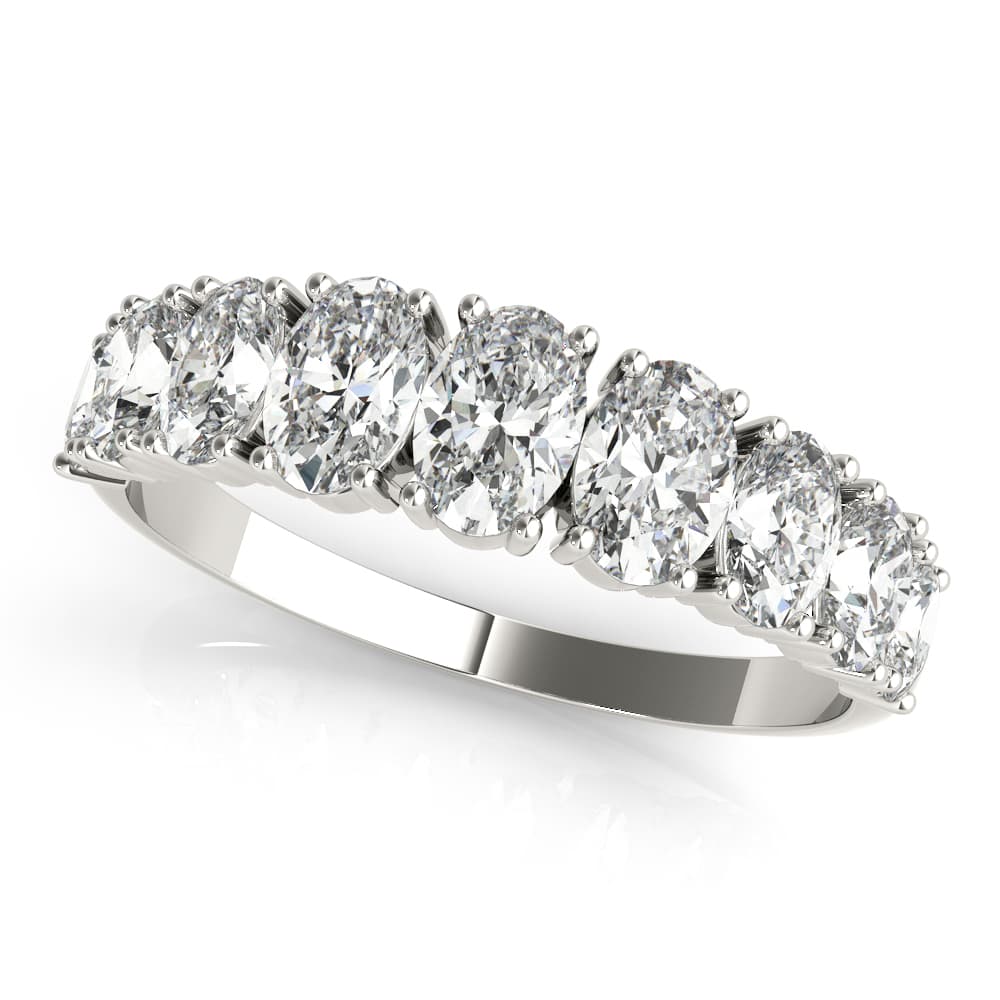 9 STONE BAND OVALS