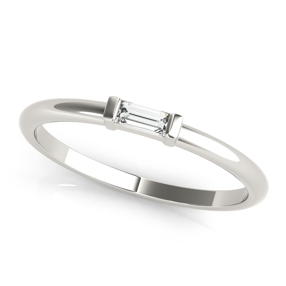East-West Baguette Ring