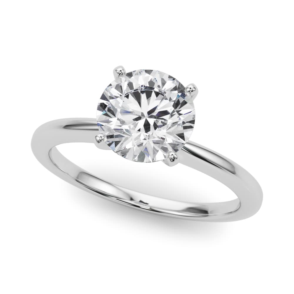 Classic Peg Head Engagement Ring