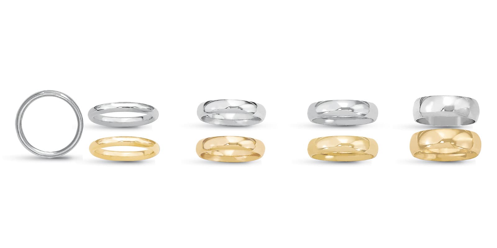 5mm Lightweight half round comfort