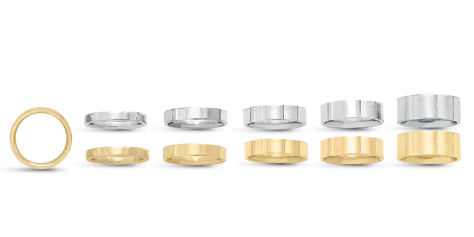 5mm Flat Top Comfort Fit Band